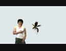 ランゴスタに刺されるりょうぞう