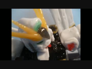 【飴細工】νガンダムは伊達じゃない！！【後編】【作ってみました】