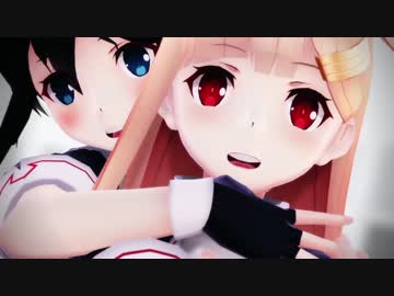 【艦これMMD】白露 時雨 村雨 夕立でかっこ可愛く「LaLaL危」