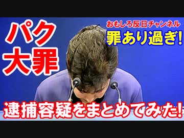 【韓国朴大統領の大罪】 懲役１００年！これが大統領の逮捕容疑だ！