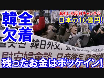 【韓国慰安婦問題】 慰安婦様２３人にお支払完了！ご利用は計画的に！