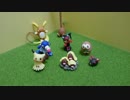 【ポケモン粘土】サンムーン御三家作ってみたよ☆