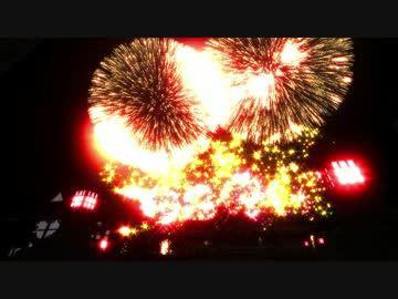 【第8回東方ニコ童祭Ex】 幻想郷花火【東方MMD】