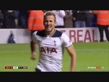 【EPL第12節】トッテナムvsウェストハム・ユナイテッド ハイライト