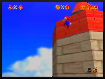 [個別スターRTA] スーパーマリオ64　とりでのてっぺんへ　12秒41