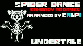 【GAMEBOY風】spider dance【UNDERTALE　Remix】