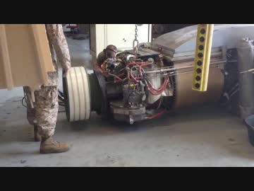 M1エイブラムスのエンジン　ハネウェルAGT1500