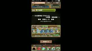 【パズドラ】火の護神龍　超地獄級