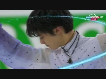 [イタリア実況ユロスポ翻訳付] 羽生結弦 2014 GPF SP＋6分間練習
