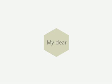 My dear