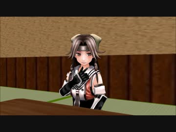 【MMD艦これ】ある軽巡姉妹と超弩級戦艦【紙芝居】