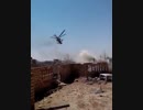 イラク陸軍Mi-35とBell407の近接航空支援