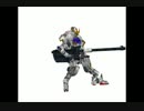 鉄血のオルフェンズ　バルバトス　第四形態までと武器　３ＤＣＧ