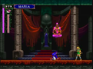 悪魔城ドラキュラX 月下の夜想曲　マリアvsリヒター　セガサターン版