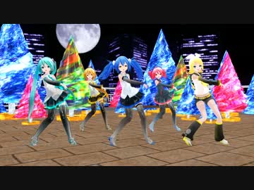 【MMD】 あぴたちでミラクルペイント