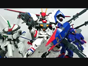 【ガンプラ】ガンダムフレームでバリグナー遊撃隊を作ってみた