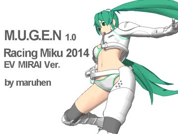 【MUGEN】Racing Miku 2014 EV MIRAI Ver.