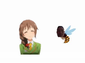 スズメバチに刺されるちひろさん