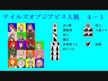 テイルズオブジアビス人狼【第４章１項】