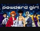 powderd girl
