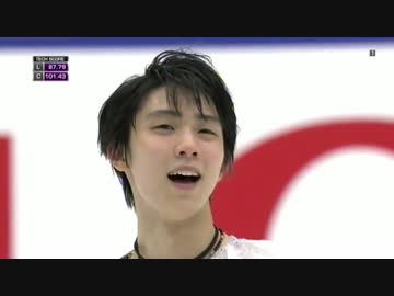 [イタリア実況ユロスポ翻訳付] 羽生結弦 2016 NHK杯 FS ハイライト
