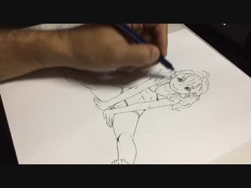 14分で幼女ちゃん描いてみたよ。フルタイム版