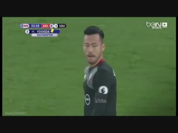 吉田先発 ≪EFLカップ16-17：準々決勝≫ アーセナル vs サウサンプトン