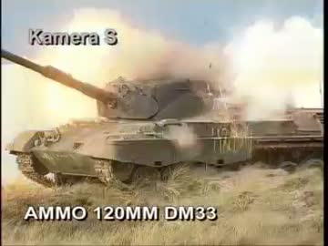 120mmAPFSDS vs レオパルト１