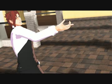 【MMDジョジョ】ギャルソン姿の花京院で　Summer Rain【お着替え】