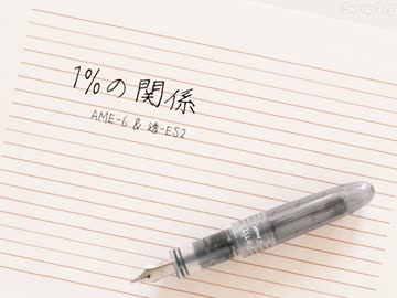1%の関係【カバー】【UTAU】【AME-6】