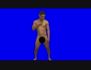 かっこよく胸をさするゆうさくBB