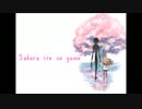 [GUMIカバー]桜色の夢(英語と中国語の字幕)