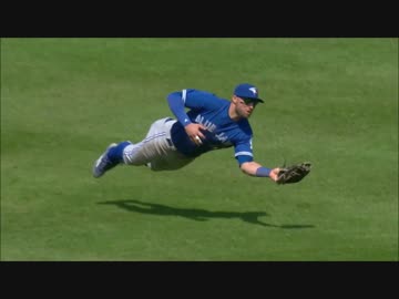 【MLB】ケビン・ピラーの好プレー集(2016年)【冷凍マグロ】