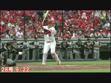 鈴木誠也 2016年 ホームラン集 全29本