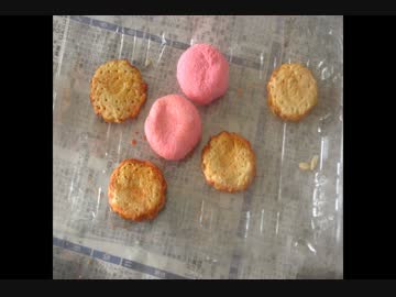フェイクスイーツ・アイスサンド・アイスを作る・焦げを付ける
