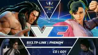 CapcomCup2016 TOP12Losers Phenom vs GO1 スト5