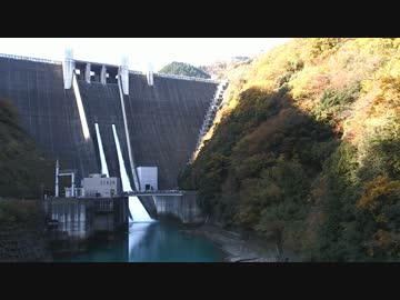 宮ケ瀬ダム　観光放流