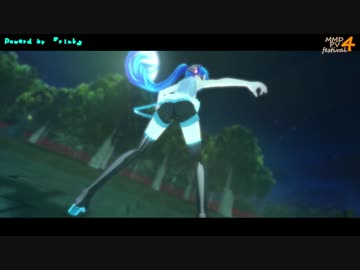 【MMD-PVF4】月見夜ラビット【Tda式改変ミク】