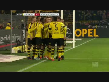 【ブンデスリーガ第13節】ドルトムントvsボルシアMG ハイライト