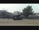 陸上自衛隊　155mm榴弾砲　FH-70　のおかたずけ！！レア映像
