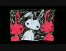 自主制作アニメーション「ノれないウサギ」　