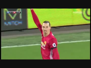 ≪16-17EPL：第14節≫ エヴァートン vs マンチェスター・ユナイテッド