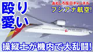 【韓国アシアナ航空】 操縦士が機内で殴り合い！１人は病院へ直行便！