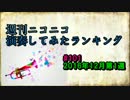 週刊ニコニコ演奏してみたランキング #101 12月第1週