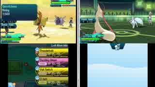 【ポケモンSM】ニコニコの王がS・Mの初陣を“同時”に飾る【2画面実況】