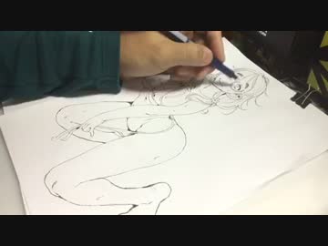 体がエロいモブ顔女子リベンジで描いてみたよ。フルタイム版