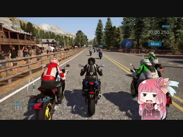 【VOICEROID実況】バイクレーシングＲＩＤＥ実況