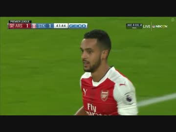 【EPL第15節】アーセナルvsストーク・シティ ハイライト