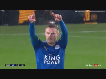 【EPL第15節】レスター・シティvsマンチェスター・シティ