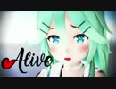 【MMD艦これ】山風をAliveで構ってみた
